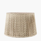 Pacific Vienna 45cm Taupe Chevron Mushroom Pleat Shade 36-054-18TA