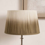 Pacific Scallop 30cm Taupe Ombre Soft Pleated Tapered Shade 36-059-12TA
