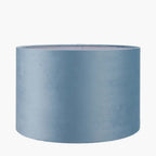 Pacific Rene 45cm Duck Egg Velvet Cylinder Shade 36-069-18DE