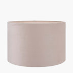 Pacific Rene 25cm Greige Velvet Cylinder Shade 36-069-10GG