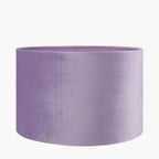 Pacific Rene 40cm Lilac Velvet Cylinder Shade 36-069-16LI