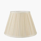 Pacific Maya 40cm Almond Silk Box Pleat Shade 36-072-16AL