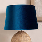 Pacific Aida 50cm Sapphire Velvet Tapered Cylinder Shade 36-073-20SP