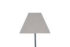 Pacific Pyramid 30cm Steel Grey Cotton Tapered Square Shade 36-238-12SG