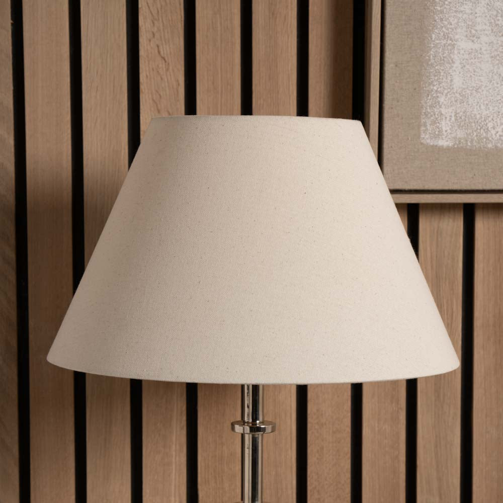 Pacific Seychelles 35cm Cream Linen Empire Cylinder Shade 36-243-14CR