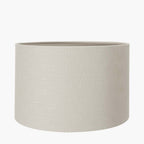 Pacific Lino 45cm Grey Self Lined Linen Drum Shade 36-261-18GY