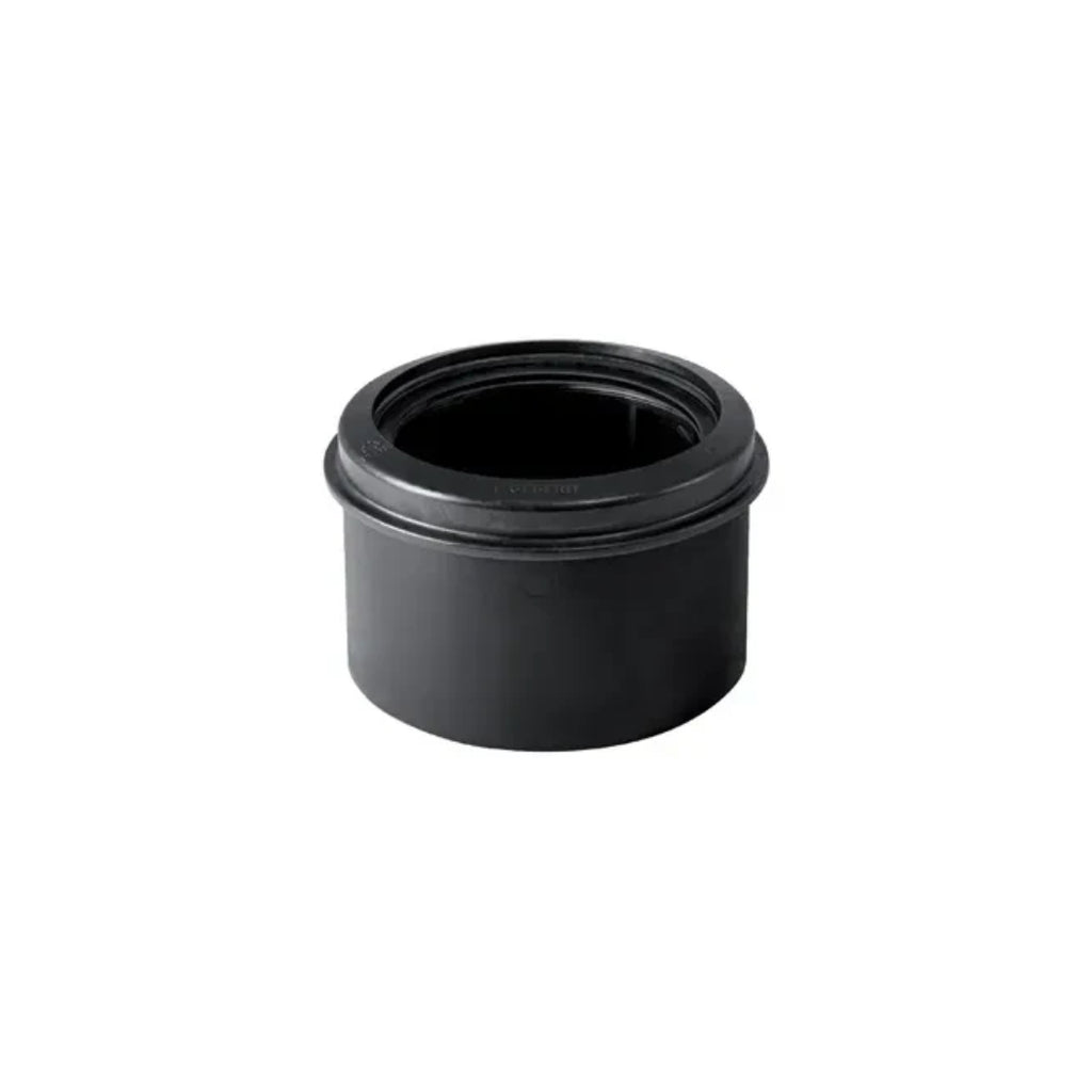 Geberit HDPE Adaptor Socket - Black