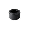 Geberit HDPE Adaptor Socket - Black