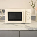 Hamilton Beech HBMX20S  MIAMI 800Watts Microwave 20 litres Manual Control - Cream