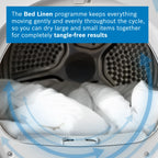 Bosch WQG24502GB 9kg Series 6 Heat Pump Condenser Dryer  - White