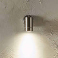 Pacific Lantana Brushed Steel Metal Fixed Spot Wall Light 40-020