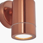 Pacific Lantana Copper Metal Fixed Spot Wall Light 40-042