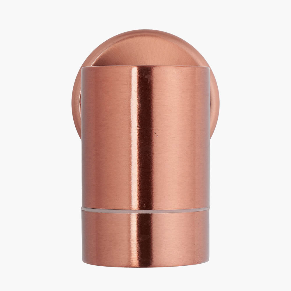 Pacific Lantana Copper Metal Fixed Spot Wall Light 40-042