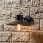 Pacific Carina Dark Grey Metal Outdoor Wall Light 40-054