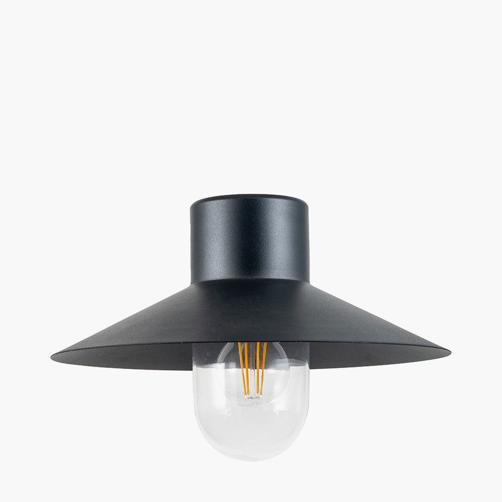 Pacific Carina Dark Grey Metal Outdoor Wall Light 40-054