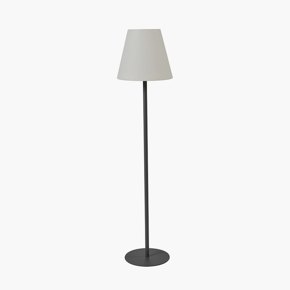 Pacific Grey Metal Outdoor Floor Lamp 40-059