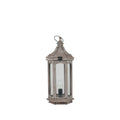 Adaline Antique Wooden Table Lantern
