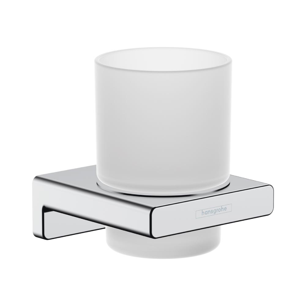 Hansgrohe Toothbrush Tumbler AddStoris Q - Chrome
