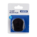 13Amp Black Plug