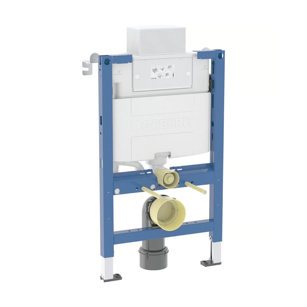 Geberit Duofix Element For Wall-Hung WC 82 cm With Alpha Concealed Cistern 12 cm 6 / 3 litres
