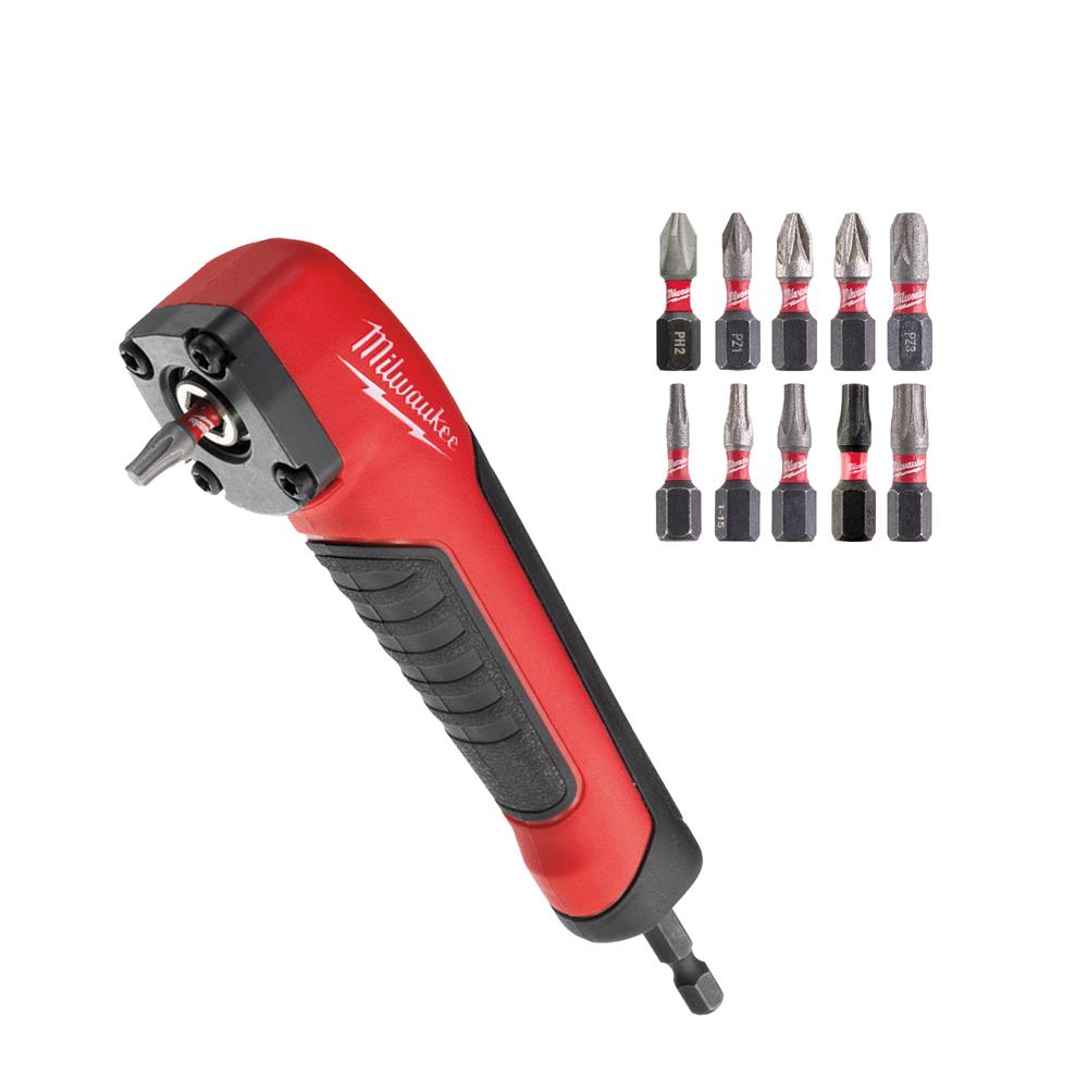 Milwaukee Right Angle Attachment 11 Piece