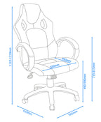 Daytona <br> Racing Chair <BR> Black