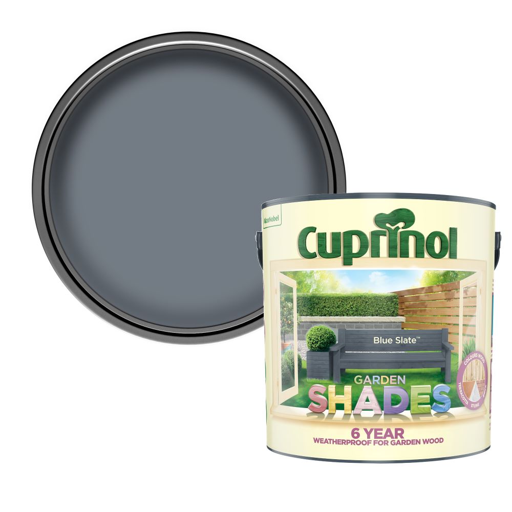 Cuprinol Garden Shades Colour & Protect - Blue Slate
