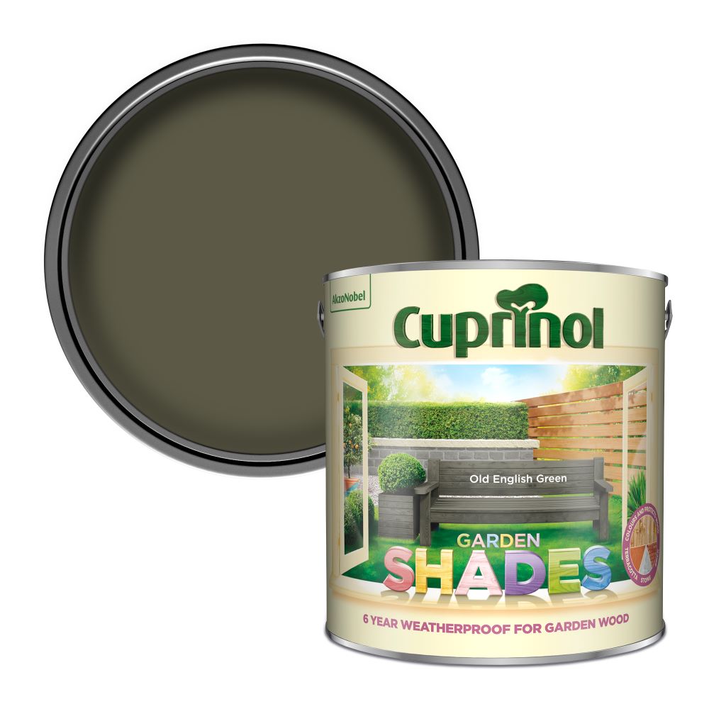 Cuprinol Garden Shades Colour & Protect - Old English Green