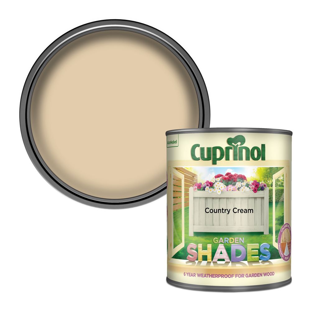 Cuprinol Garden Shades Colour & Protect - Country Cream