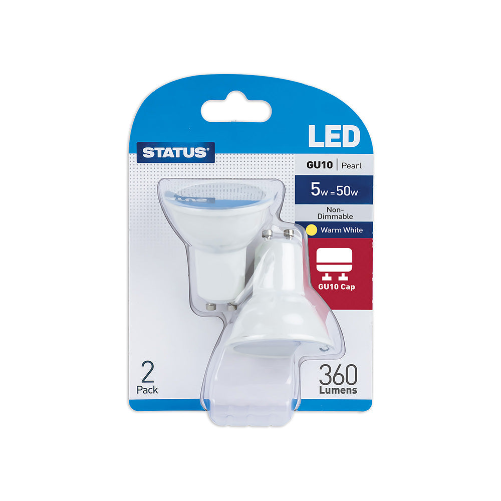 Twin Pack LED 5W GU10 Spotlight