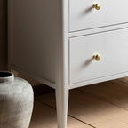 Arla 3 Drawer Chest of Drawers White