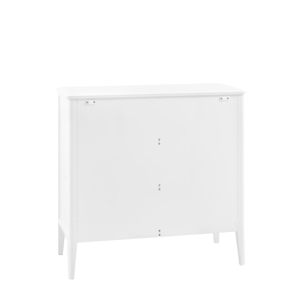 Arla 3 Drawer Chest of Drawers White