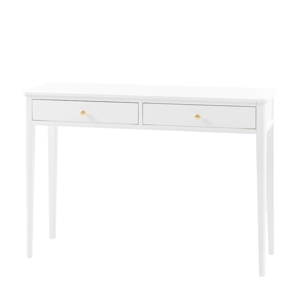 Arla 2 Drawer Console Table White
