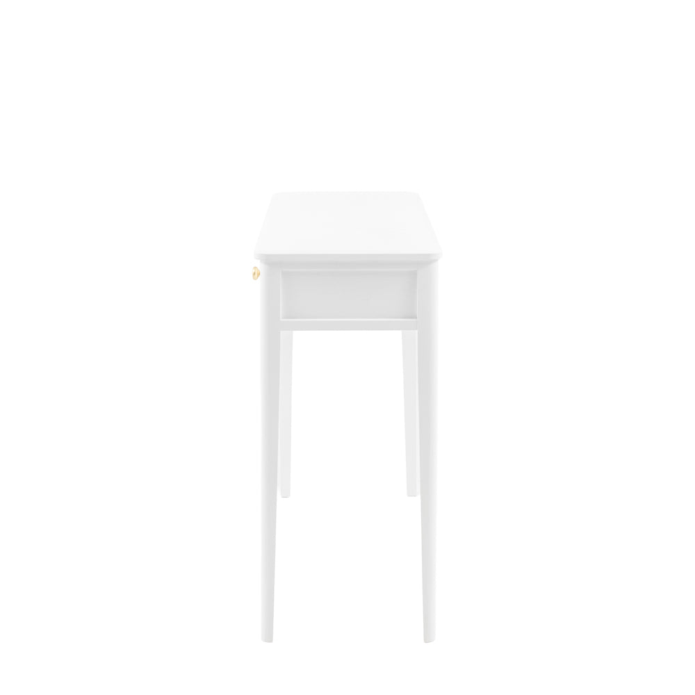 Arla 2 Drawer Console Table White