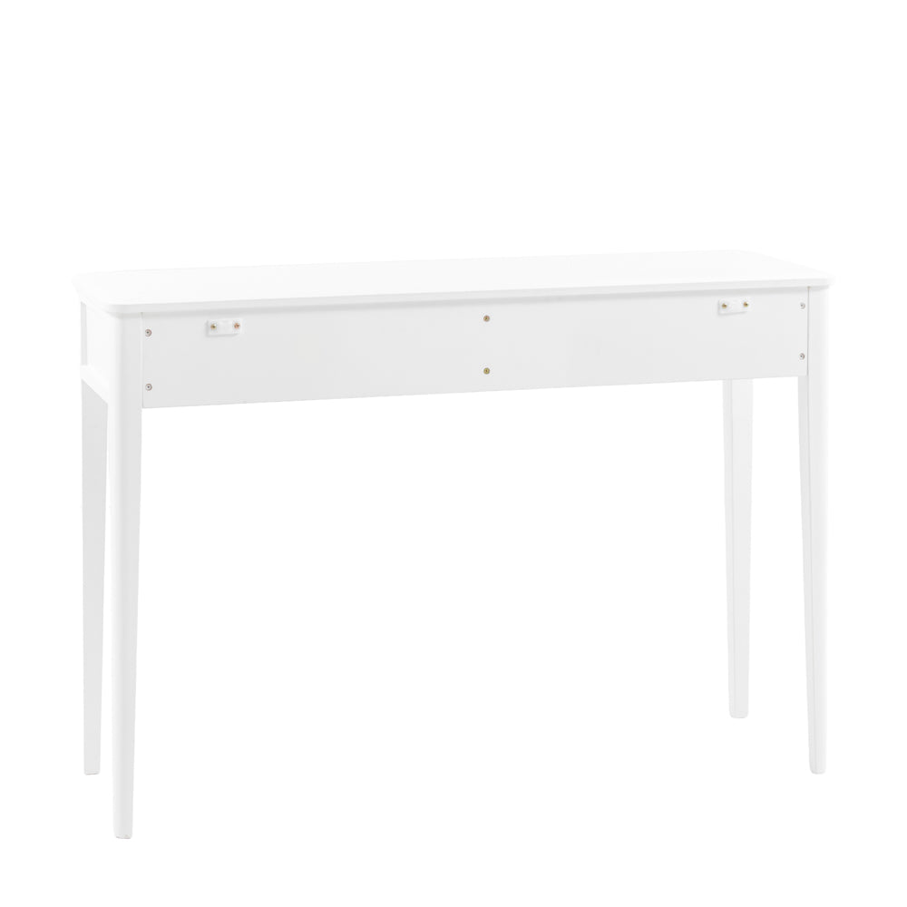 Arla 2 Drawer Console Table White