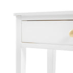 Arla 2 Drawer Console Table White