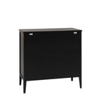 Arla 3 Drawer Chest of Drawers Black