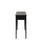 Arla 2 Drawer Console Table Black