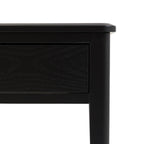 Arla 2 Drawer Console Table Black
