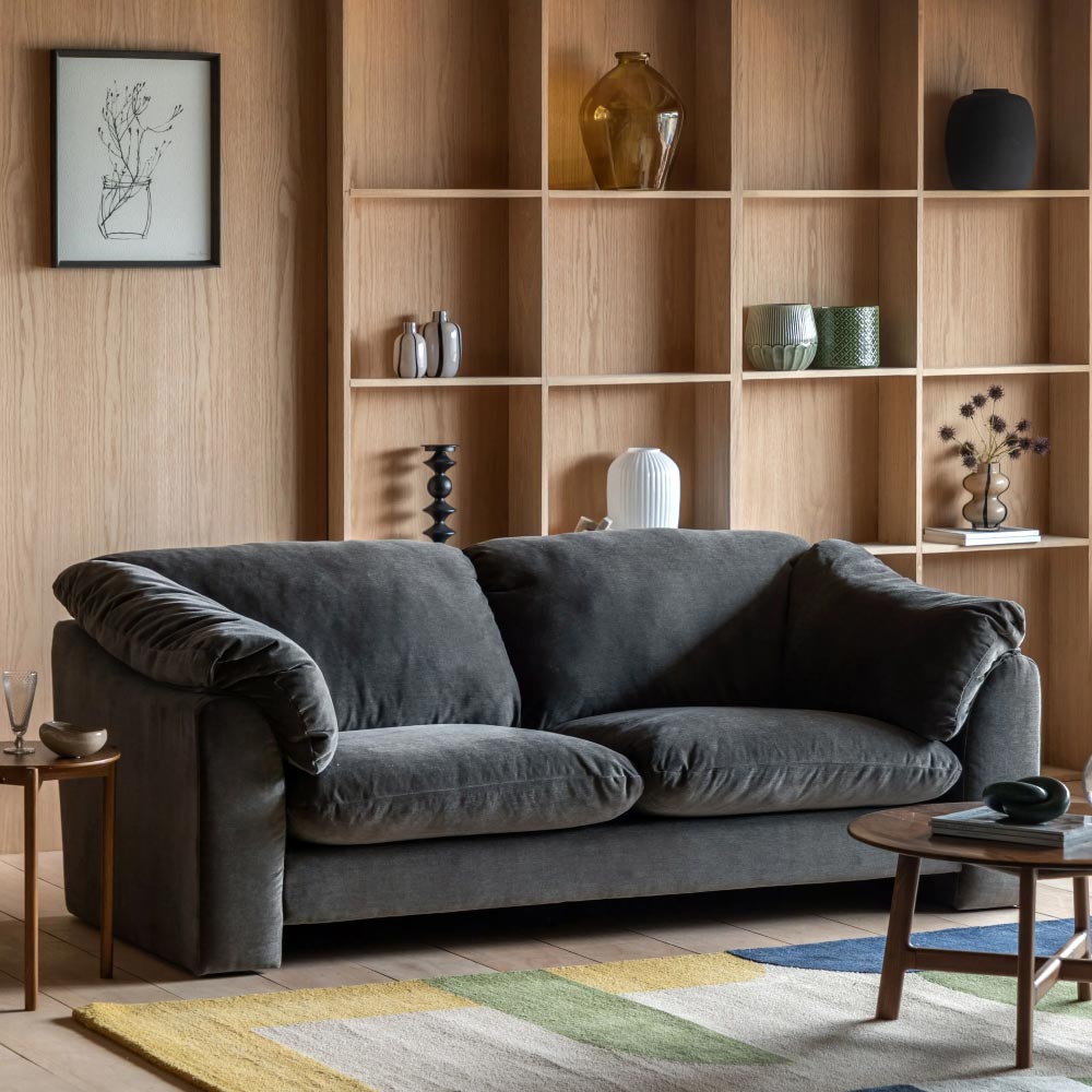 Velen Sofa 4 Seater - Verona Azure