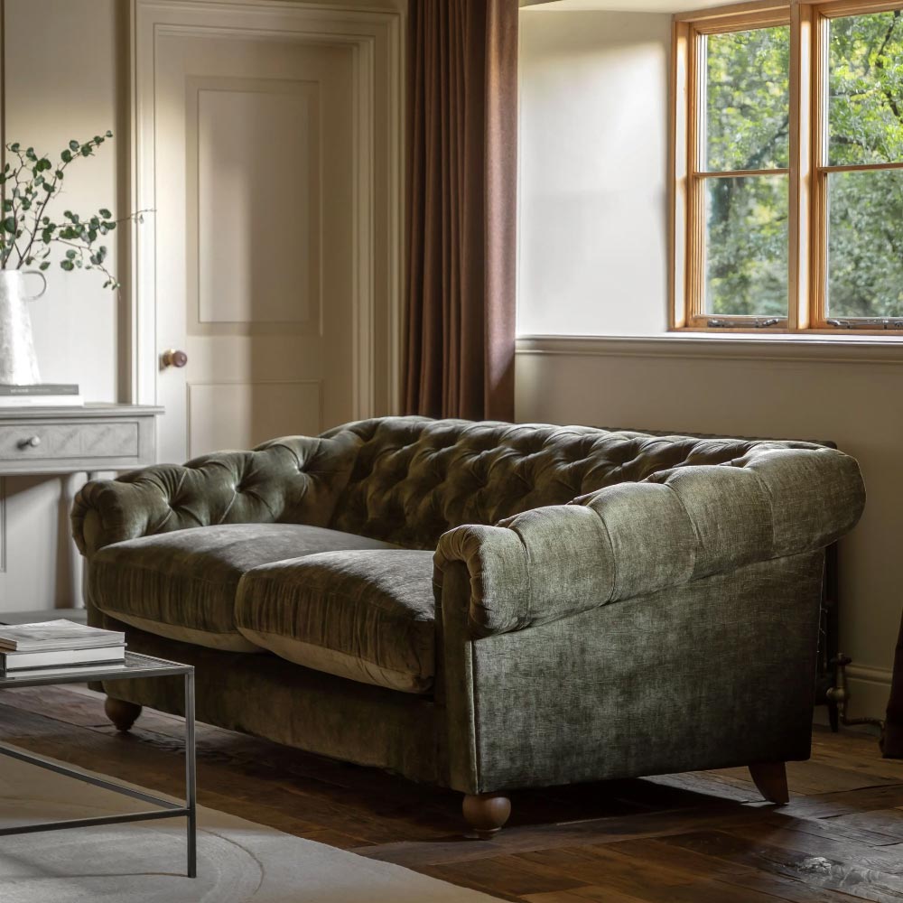 Shirebrook Sofa 3 Seater - Celine Olive