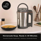 Hamilton Beach HBSM003G Intelligent Pro Soup Maker Plus Grey