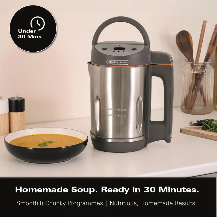 Hamilton Beach HBSM003G Intelligent Pro Soup Maker Plus Grey