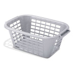 Addis Rectangle Basket 40L Metallic 510607