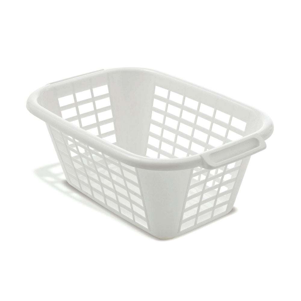 Addis Rectangle Basket 40L White 510610