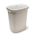 Addis Rattan Hamper 50L Hipster Calico 515153