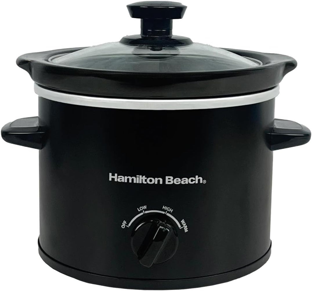 Hamilton Beach HBSC020B The Mighty Mini 1.8L Slow Cooker - Black