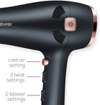 Beurer HC55 2000W Hair Dryer with Cable Rewind Function