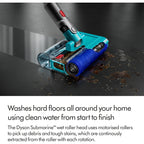 Dyson V1DETECTSUB Dyson V15s Detect Submarine™ wet and dry vacuum - 60 Minutes Run Time - Yellow/Nickel