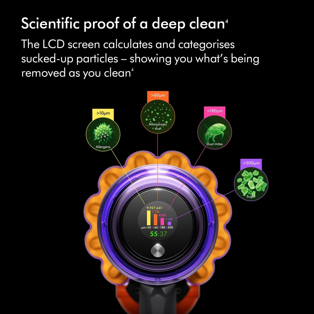 Dyson V1DETECTSUB Dyson V15s Detect Submarine™ wet and dry vacuum - 60 Minutes Run Time - Yellow/Nickel